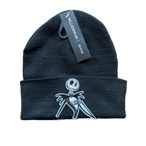 Nightmare Before Christmas Beanie Winter Skull Cap Hat Horror Jack Skellington